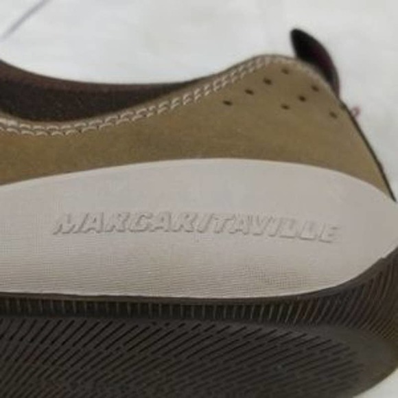 Margaritaville Boat Lace Up Mens Shoes Tan/Brown Sz 8.5 - Picture 4 of 8